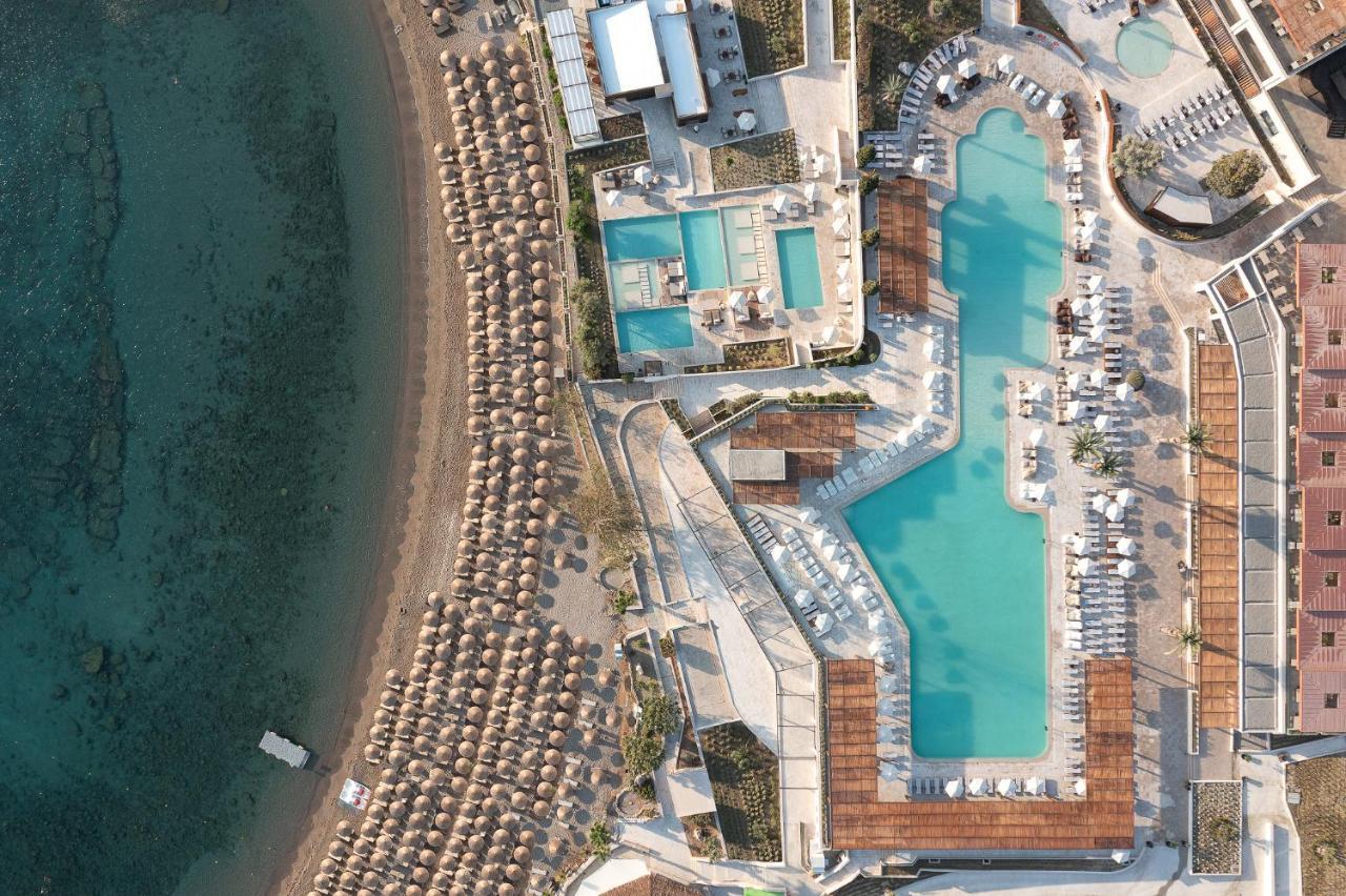 Helea Lifestyle Beach Resort Kallithéa Exterior foto Aerial view of the hotel