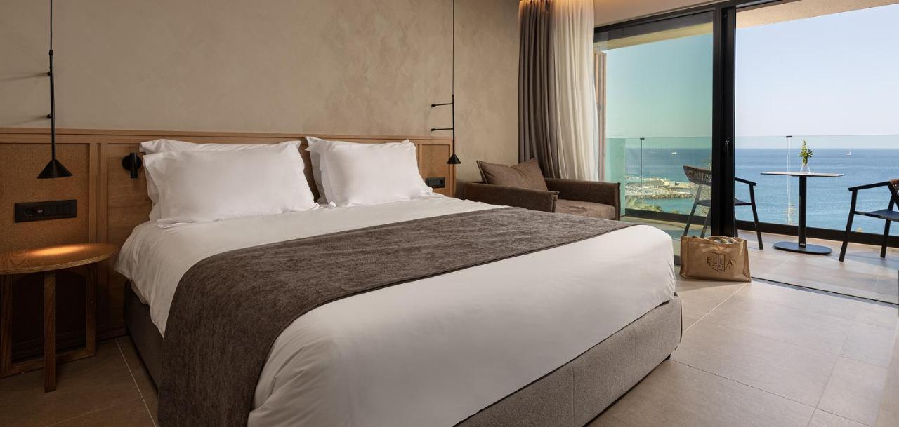 Helea Lifestyle Beach Resort Kallithéa Exterior foto A bedroom at the hotel