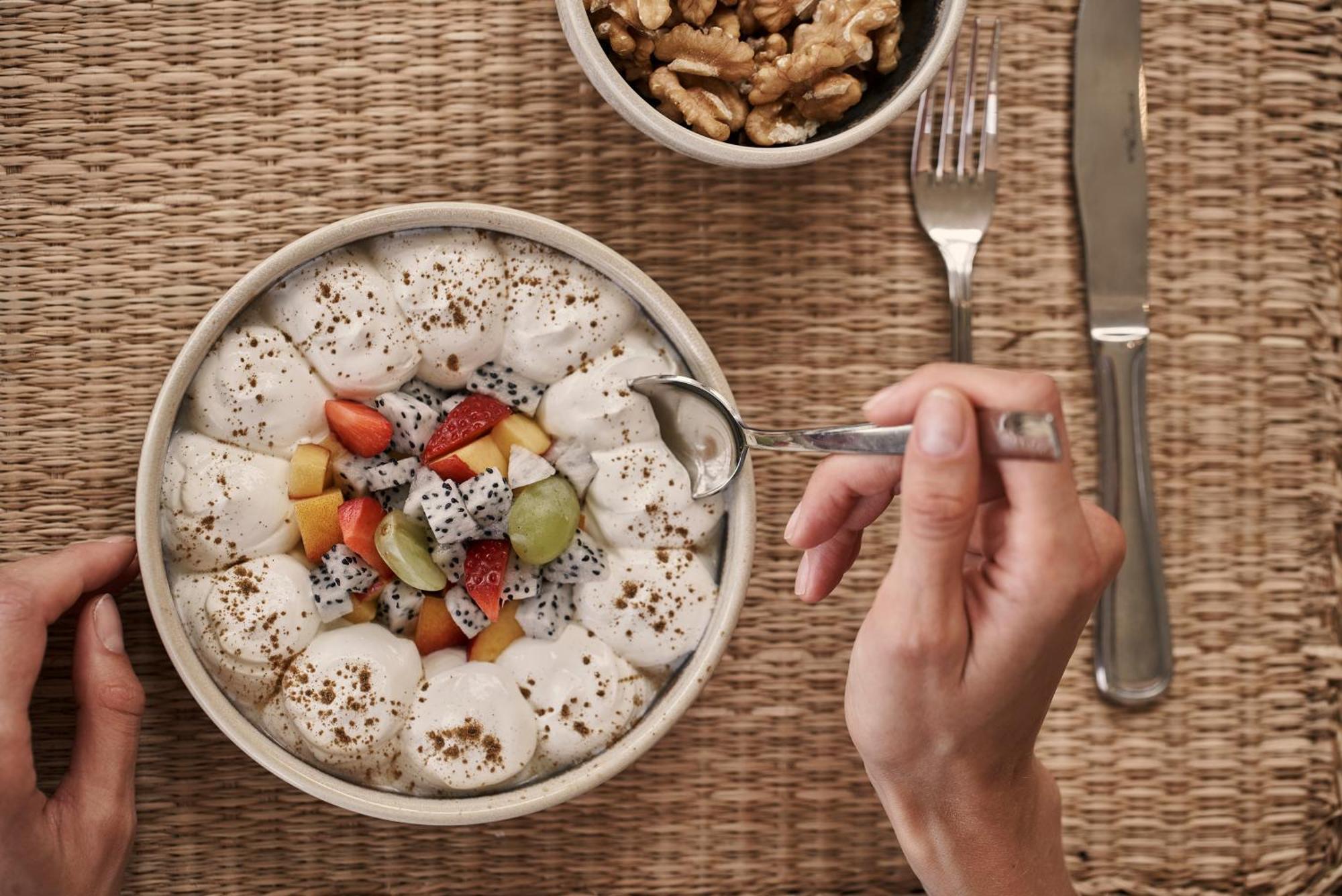 Helea Lifestyle Beach Resort Kallithéa Exterior foto A bowl of chia pudding